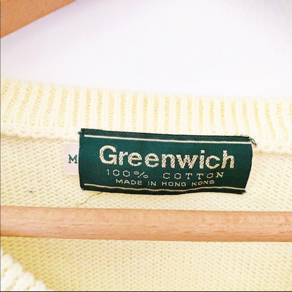 Pastel yellow knit sweater - Picture 3 of 3